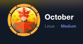HTB: October