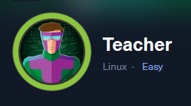 HTB: Teacher